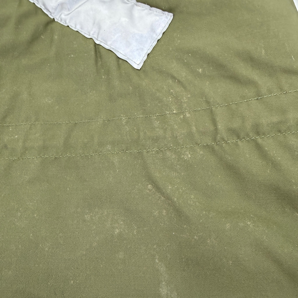 VTG PEERLESS GARMENTS Military Field Jacket Men Parka Olive Green size XS - Picture 10 of 13